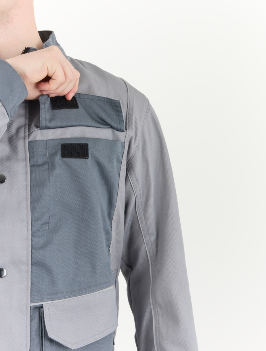 Костюм ИТР NEW ENERGY Антарес, серый/т.серый