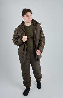 Выстрел костюм PRIDE, зимний -15, св.коричневый